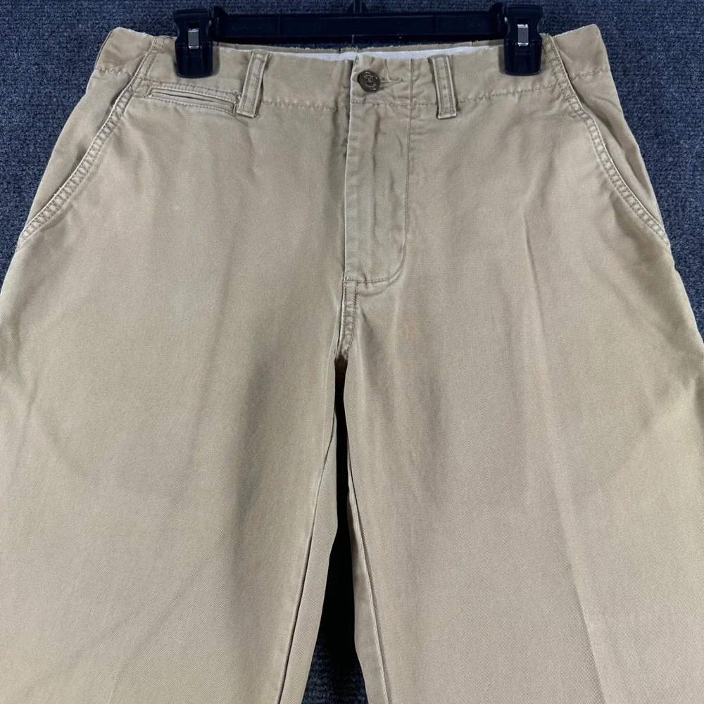 Banana Republic Chino Pants Mens 30/32 Khaki Tan Cotton Twill Straight Leg
